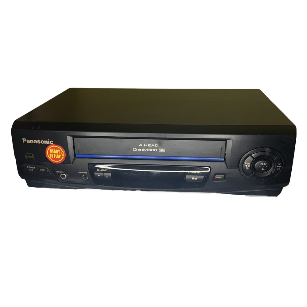 VHS VCR Player Recorder Panasonic 4-head Omnivision - NO REMOTE - Tested